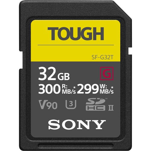 Sony SD 32 GB UHS-II Tough G-Series 300/ 299 MB/s,