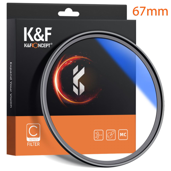 K&F Concept 67MM MC-UV FILTER, SLIM, BLUE MULTI- ... - Image 2