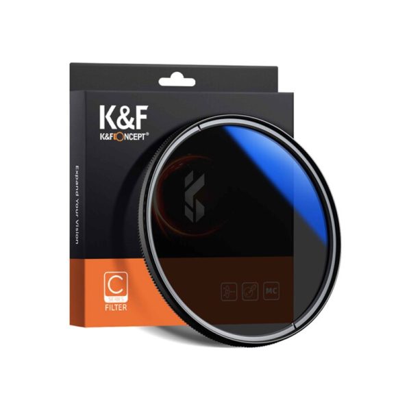 49 mm ND filter K&F Concept  ND2-ND400 Variable C Series  Lens Filter - Image 2