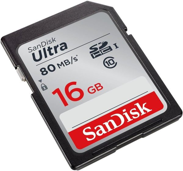 SanDisk Ultra 16GB Class 10 SDHC UHS-I Memory Card - Image 2