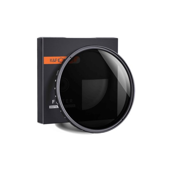 55mm ND K&F Concept Variable Fader ND2-ND400 Filter (55mm) - Image 2