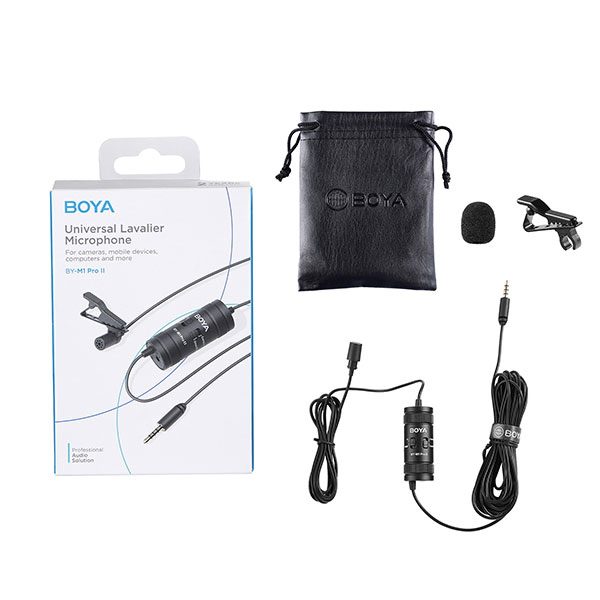 BOYA BY-M1 Pro Ⅱ Universal Lavalier Microphone