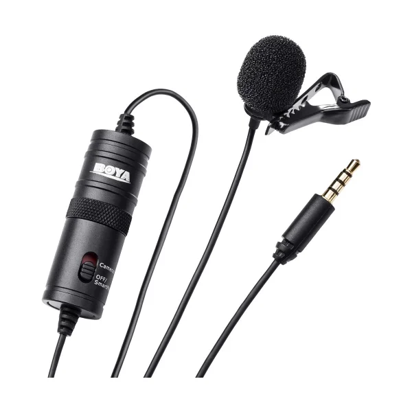 Boya BY-M1 Omnidirectional Lavalier Microphone (Original)