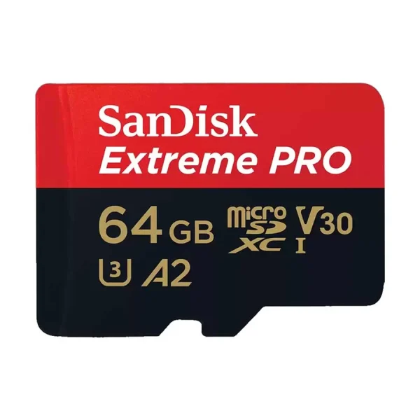 SanDisk 64GB Extreme PRO Micro SD UHS-I SDXC Memory Card