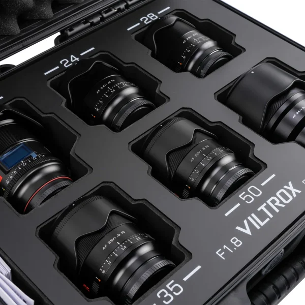 Viltrox AF F1.8 Full Frame Lenses Kit For Sony E-Mount With Protective Case - Image 3