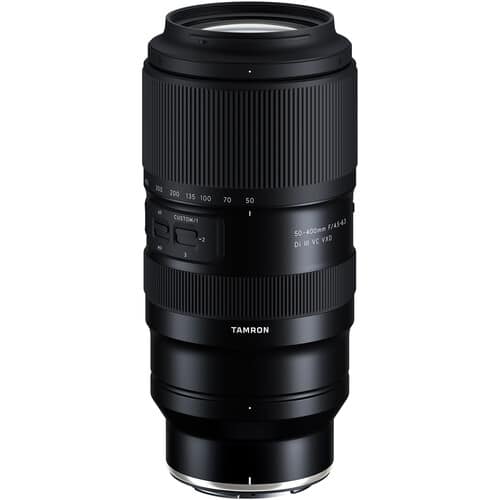 Tamron Lens 50-400mm F/4.5-6.3 Di III VC VXD SONY E NIKON Z
