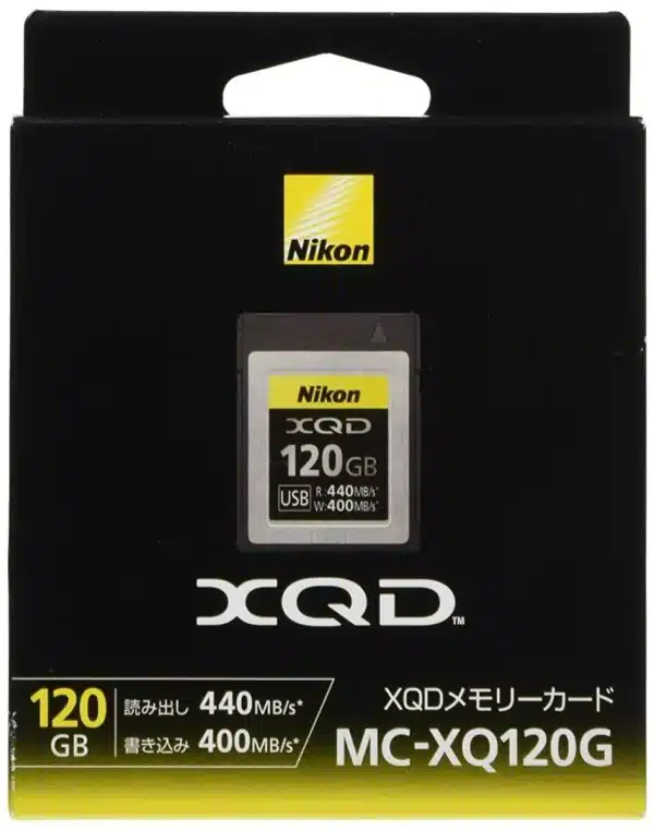 Nikon XQD Memory Card Black 120GB MC-XQ120G