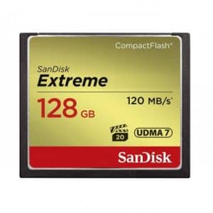 SanDisk Extreme CF128GB Compact Flash Memory Card (SDCFXSB-128G-G46)