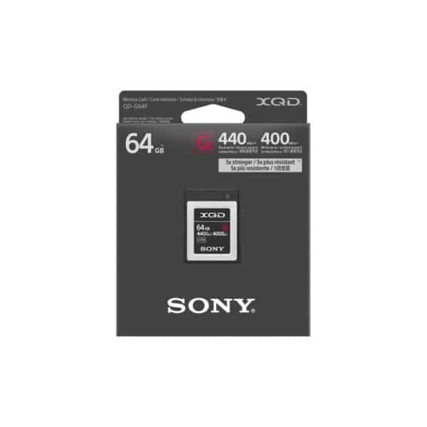 Sony 64GB G Series XQD Memory Card