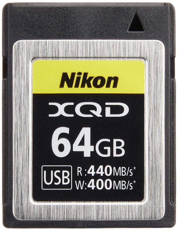 XQD Memory Card Nikon 64GB 440/400 mbs