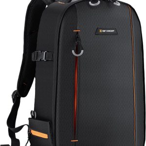 Camera Backpack 18L Nature Wander 05(Black Orange) kf camera bag pack price in dhaka kf dslr camera bag camera bag price now dslr camera bag pack price in dhaka kf camera bag pack