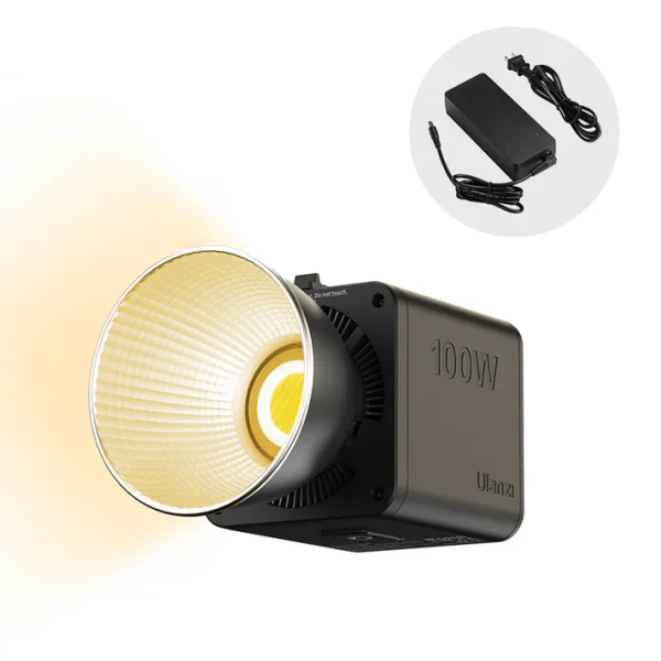Ulanzi 100W COB Video Light with Built-In Battery Bi Color/RGB Ulanzi 100w rgb price ulanzi lef lights price now ulanzi 100 w rgb led light price led light price now 100w led light price camera ark led lights
